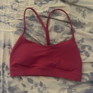 Lululemon pink sports bra